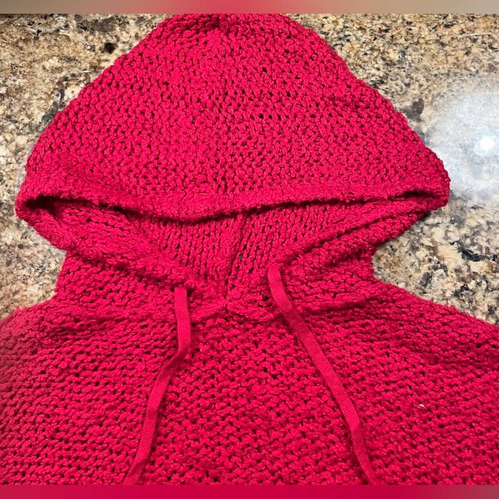NWOT Anthropologie Pilcro Sailcloth Hooded Sweater - Picture 8 of 13
